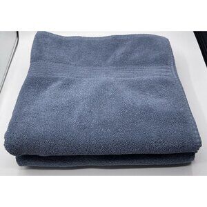 Restoration Hardware Slate Blue Bath Towel